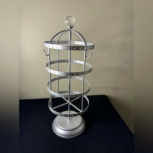 Silver jewelry holder